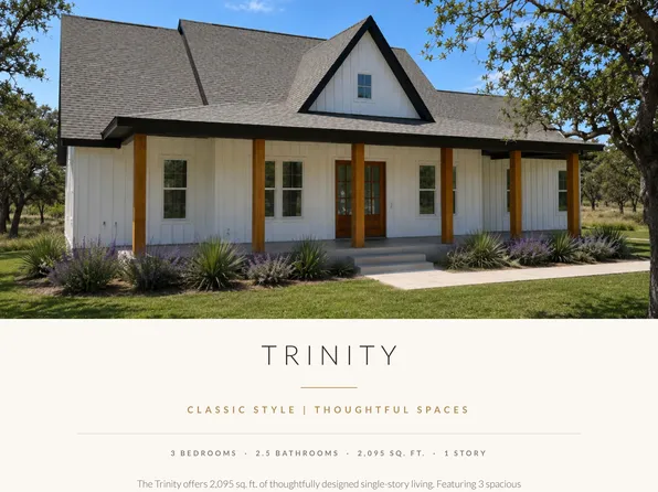 Trinity Plan, Heritage Woods