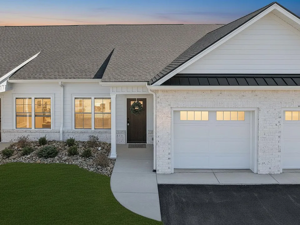 Single-level homes with private attached garages, no stacked units