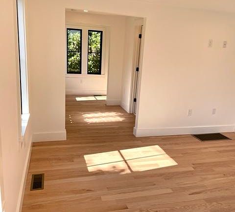 Foyer and reading nook view - there is another window in the corner.