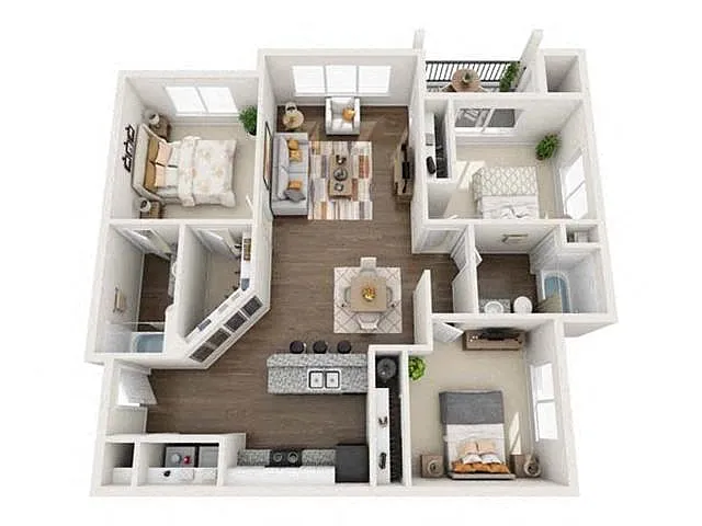 Floor plan C1