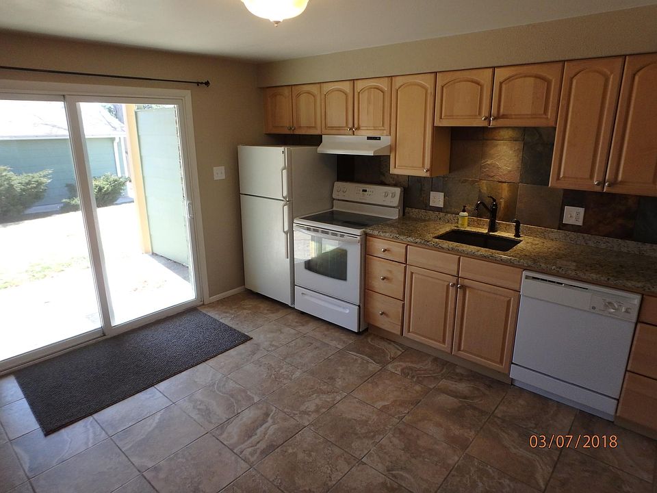 Remodeled kitchen.