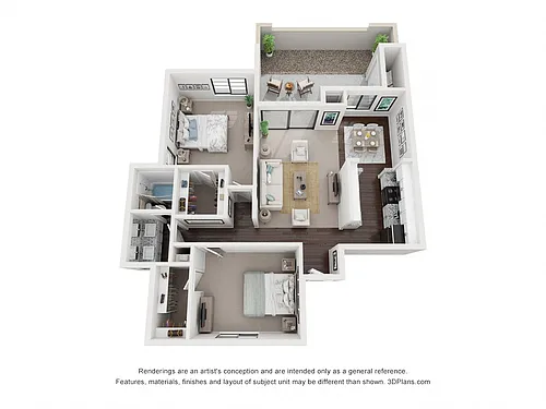 Floor plan Creekview