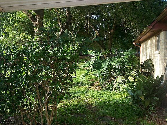 ... well placed plantings for privacy.