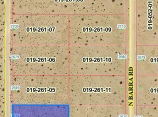 2619 N Tamarack Rd, Amargosa Valley, NV 89020