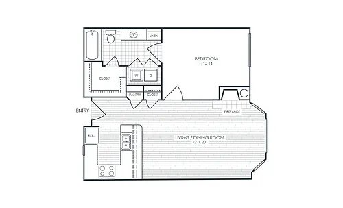 Floor plan Amore Villa XVII