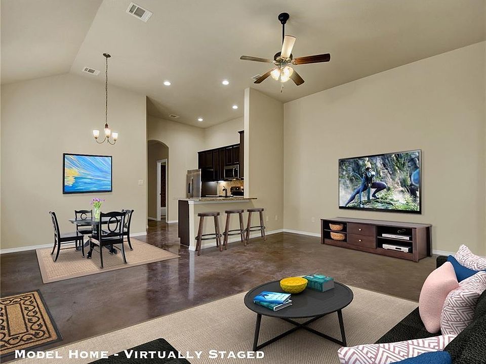 LIKE PICTURE STAGED - of livingroom, dinning room and kitchen and door of hall and secondary bathroom