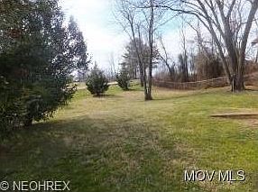 PARTIALLY WOODED BACK YARD