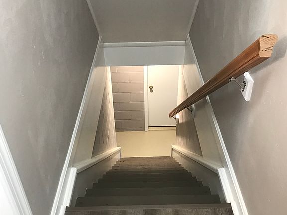 Finished steps to basement