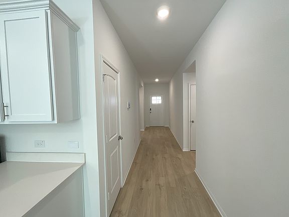 View of the entryway from the Kitchen