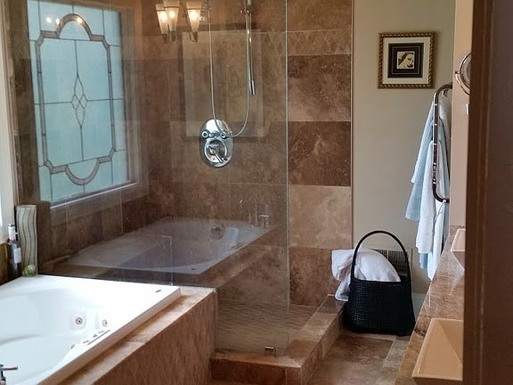 Stylish master bath