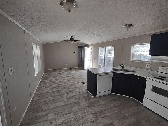 Kitchen and living room