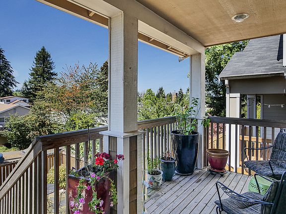 Inviting front porch