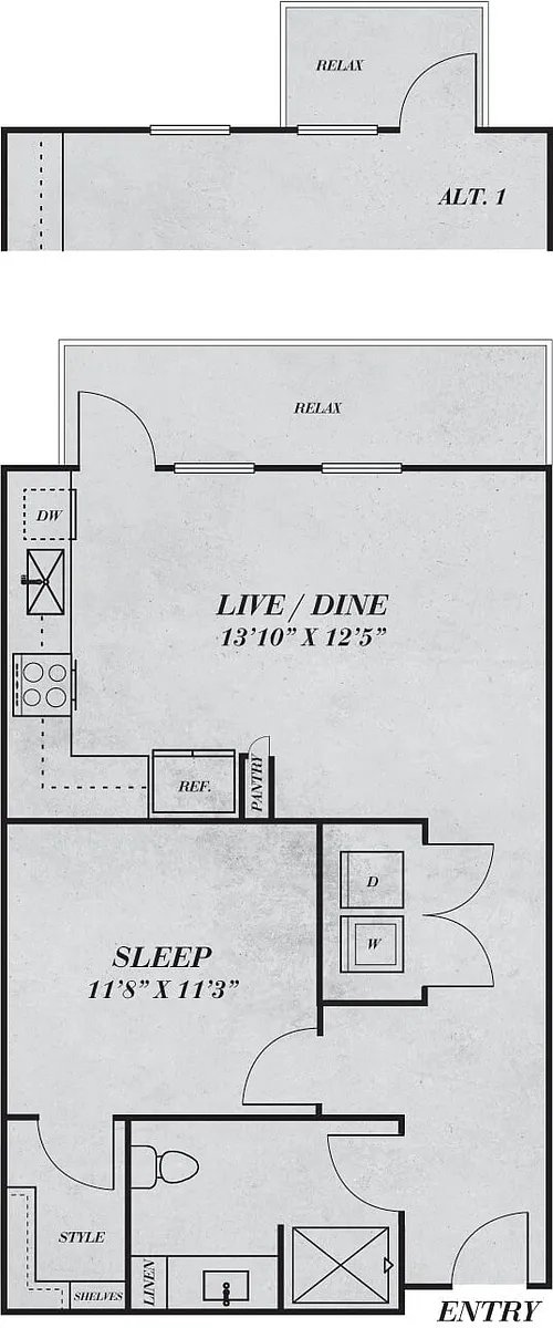 Floor plan A12