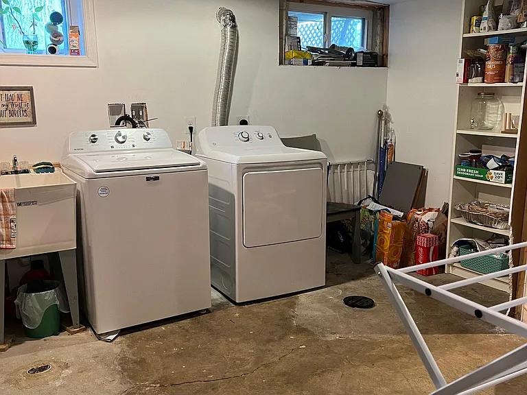 Bright Laundry Room