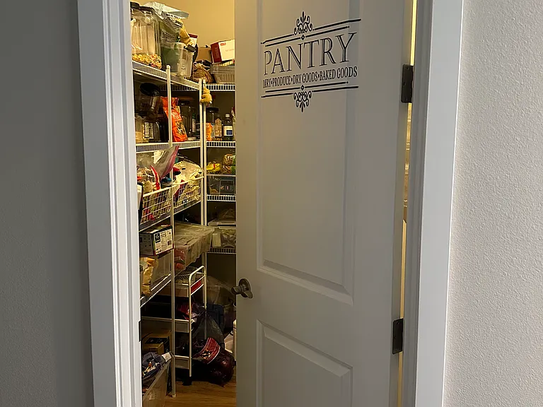 Walk-in pantry