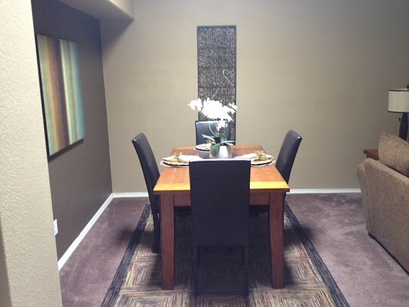 Dining area w/ sky light