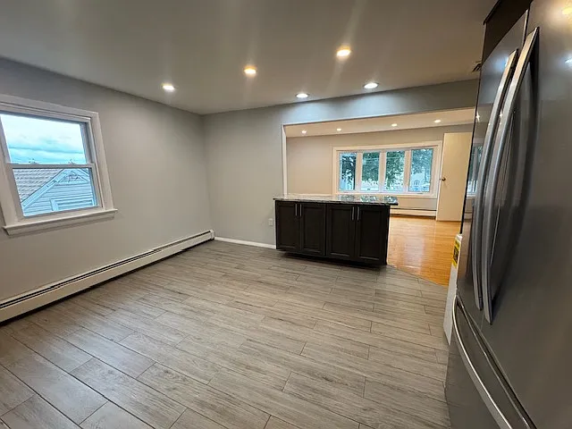Another angle from kitchen into living room