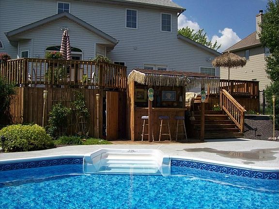 Back & Pool in Summer