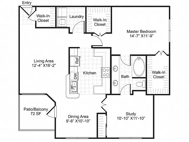 Floor plan B2