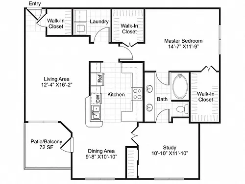 Floor plan B2