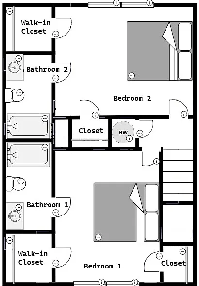 Floor plan The Fairmont