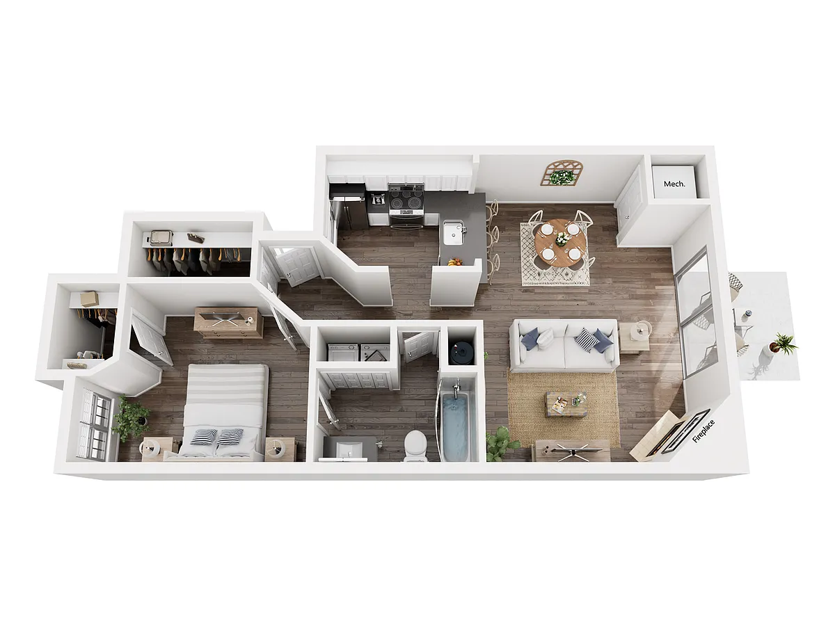 Floor plan Kensington II Lower