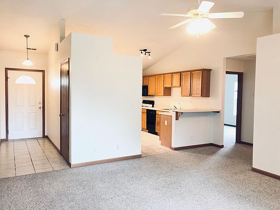 Living room and kitchen
