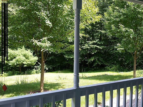 View from front porch 