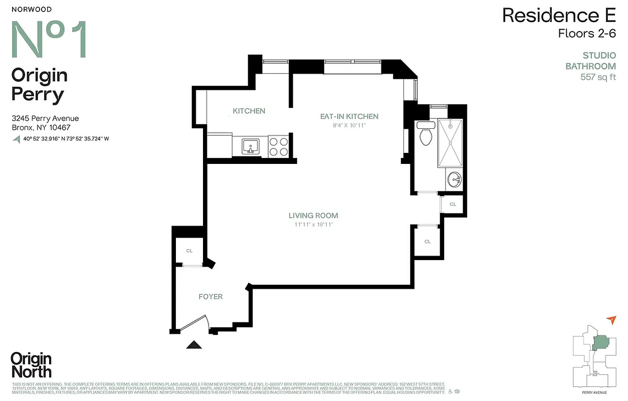 3245 Perry Avenue #3E image 1 of 1