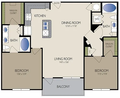 Floor plan Richmond