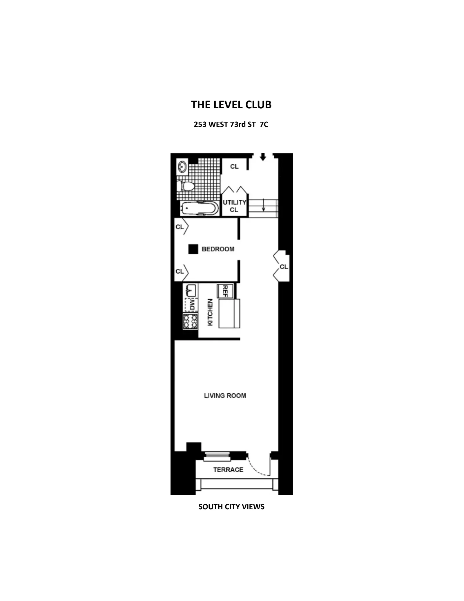 253 West 73rd Street #7C in Upper West Side, Manhattan