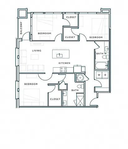 Floor plan 3B