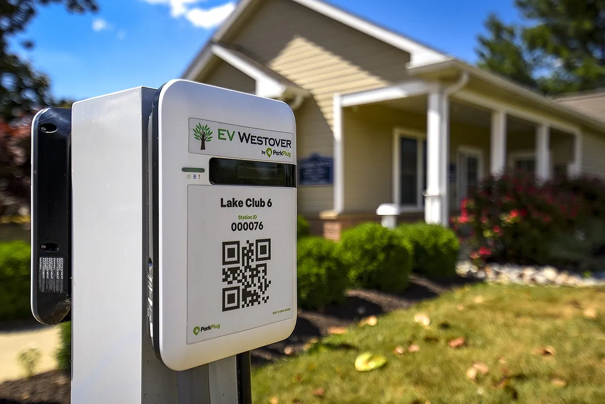 Park Plug EV Charger - Lake Club Apartments