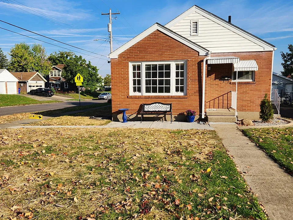 Outside walkway and sidewalk to garage