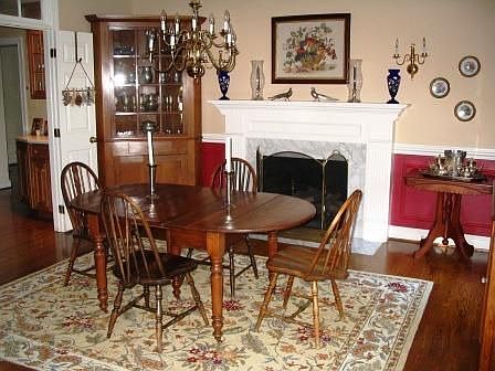Dining Room w/Fireplace