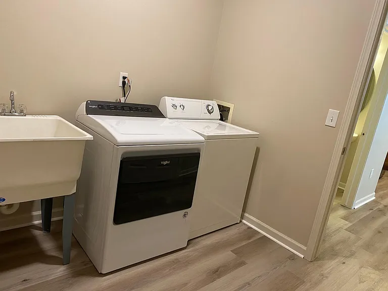 Spacious Laundry room