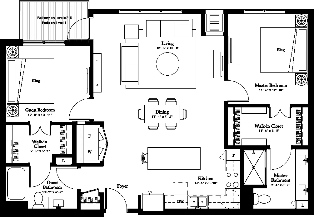 Floor plan Hyssop (B9.2)