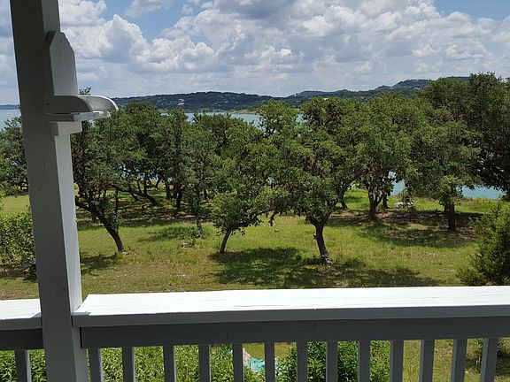 View of lake from back deck