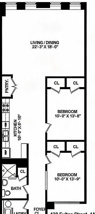 2nd image of 138 Fulton St APT 4A