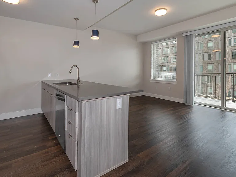 Living Room with Balcony and Hard Surface Flooring