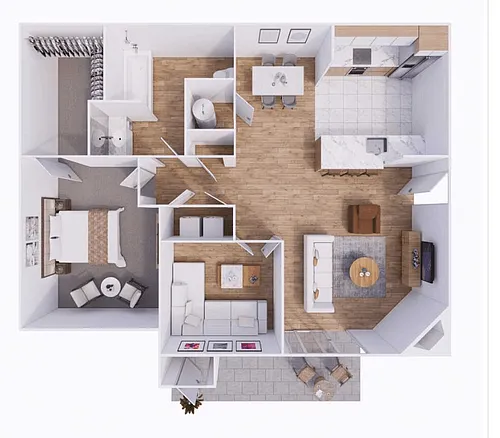 Floor plan Logan Den