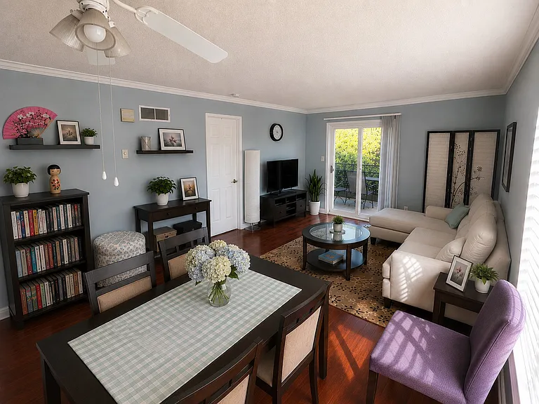 Dining/living area