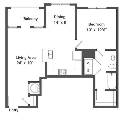 Floor plan A2-1-838