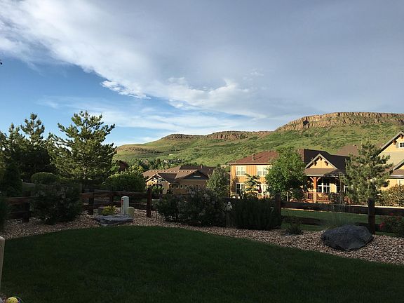 View from back patio.  Looking toward west side of North Tab