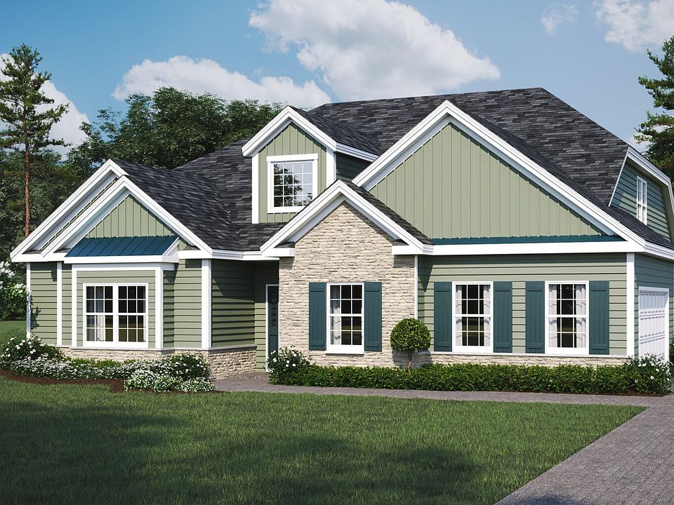 2-Story Craftsman Elevation