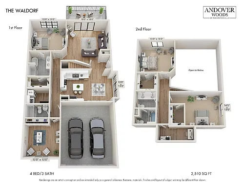Floor plan The Waldorf