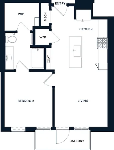 Floor plan A1D