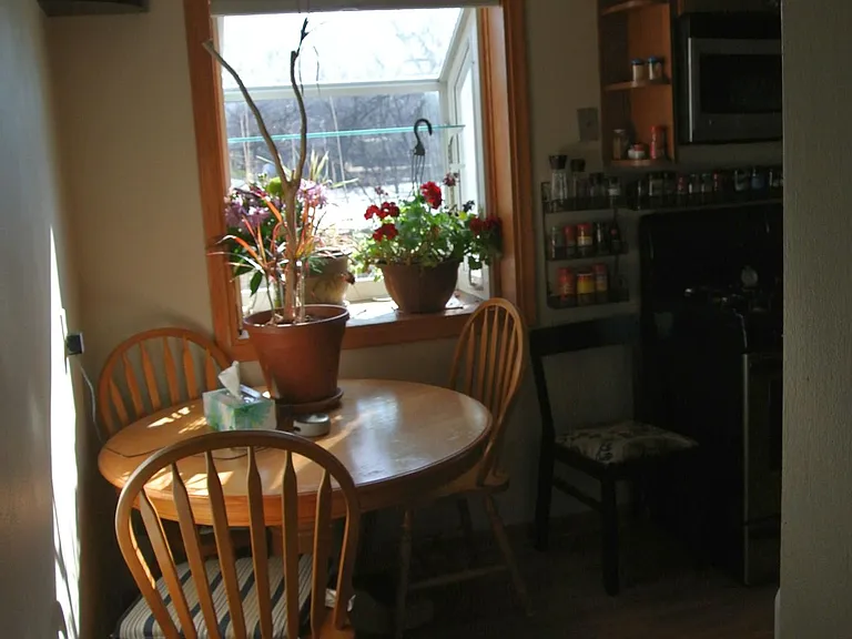 Kitchen from the hallway.