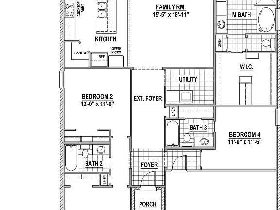 Plan 1544 1st Floor