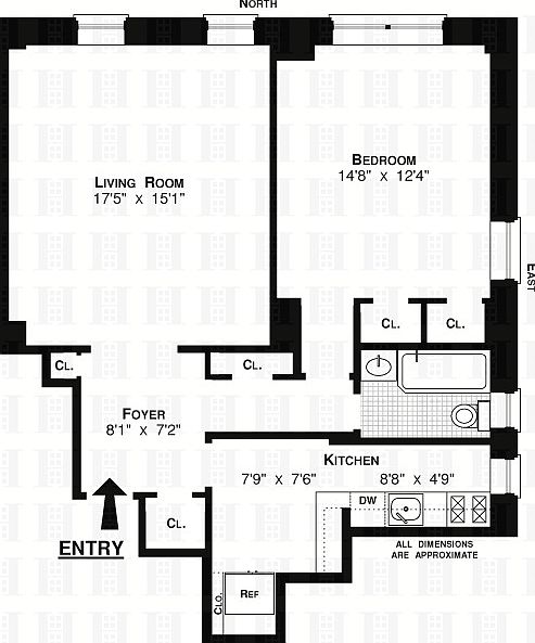 1st image of 157 W 79th St APT 6D